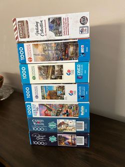 1000 pc Puzzles Complete $4 Ea. Or $3 Ea  If You Buy 3 Or More
