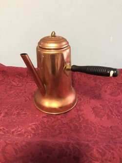Antique Copper Kettle