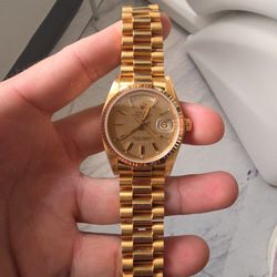 Rolex Day-Date 36mm Yellow Gold Anniversary Dial