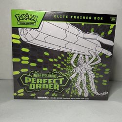 Pokémon TCG-💚Perfect Order ETB Collection box
