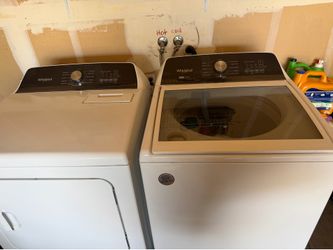 Whirlpool washer and dryer