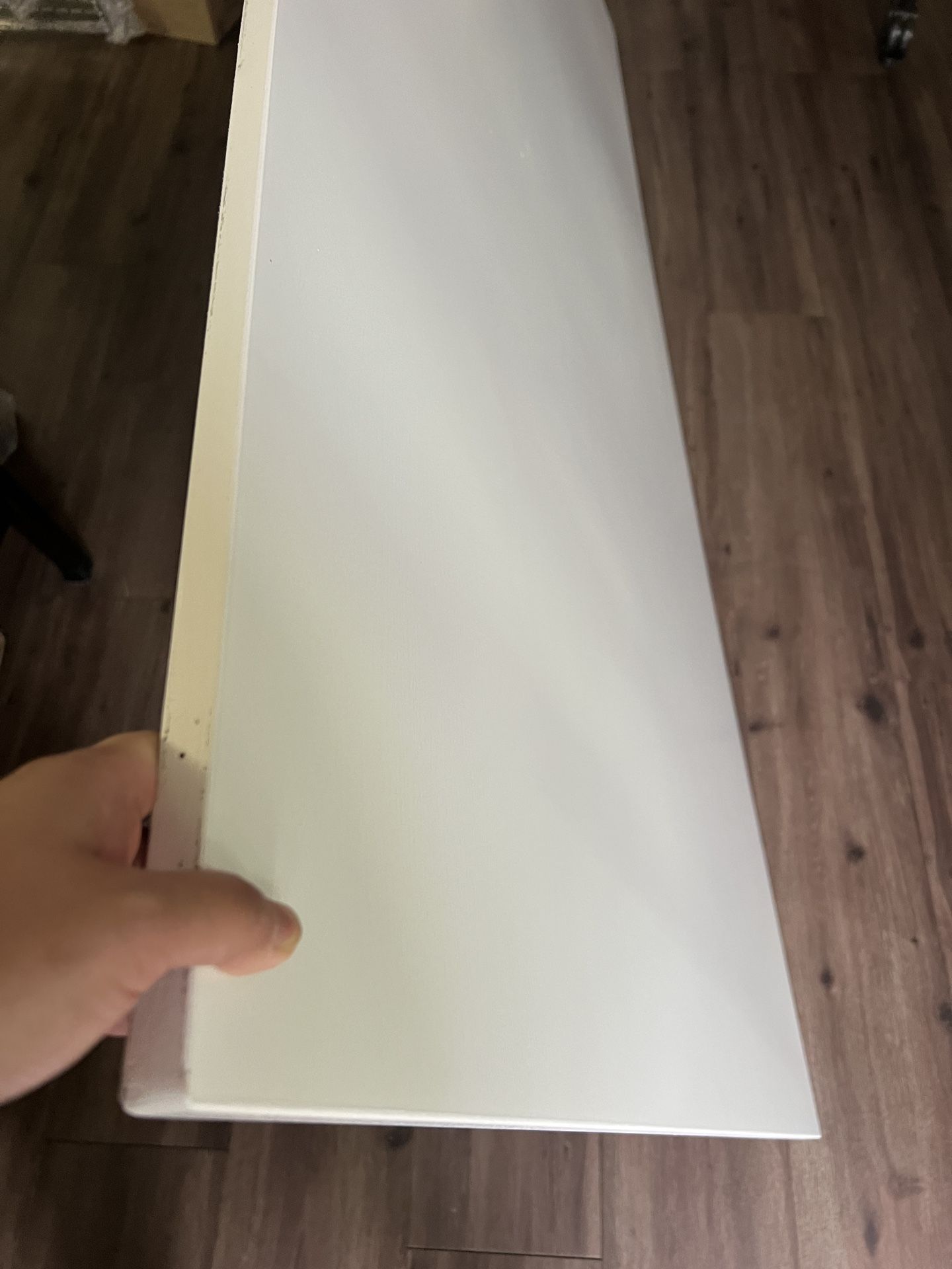 White Desk Top Table Top From IKEA 35.5”x71”x0.75” Fiberboard