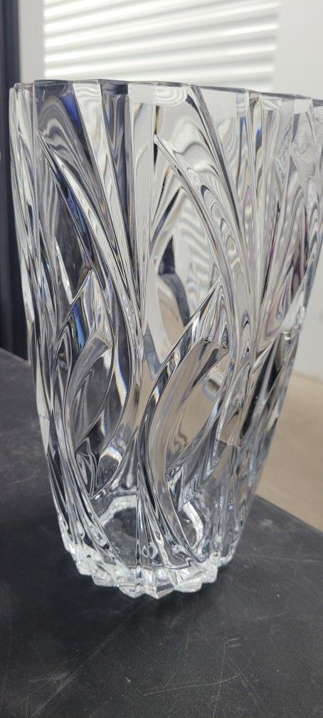 Big Crystal Vase Heavy.