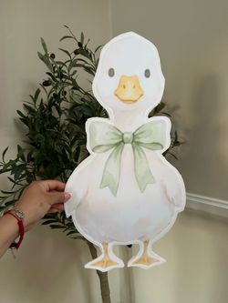 Foam duck decoration