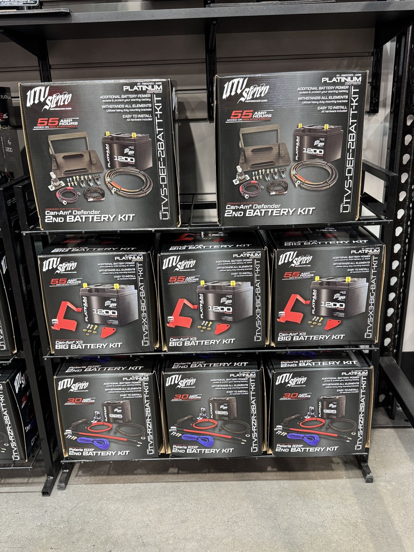 Canam X3 Big Battery Kit