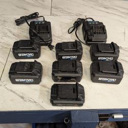 Stacyc Batteries and Chargers 