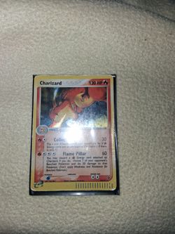 Charizard upgraded Pokémon card
