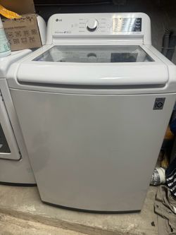 LG Top Load Washing Machine White
