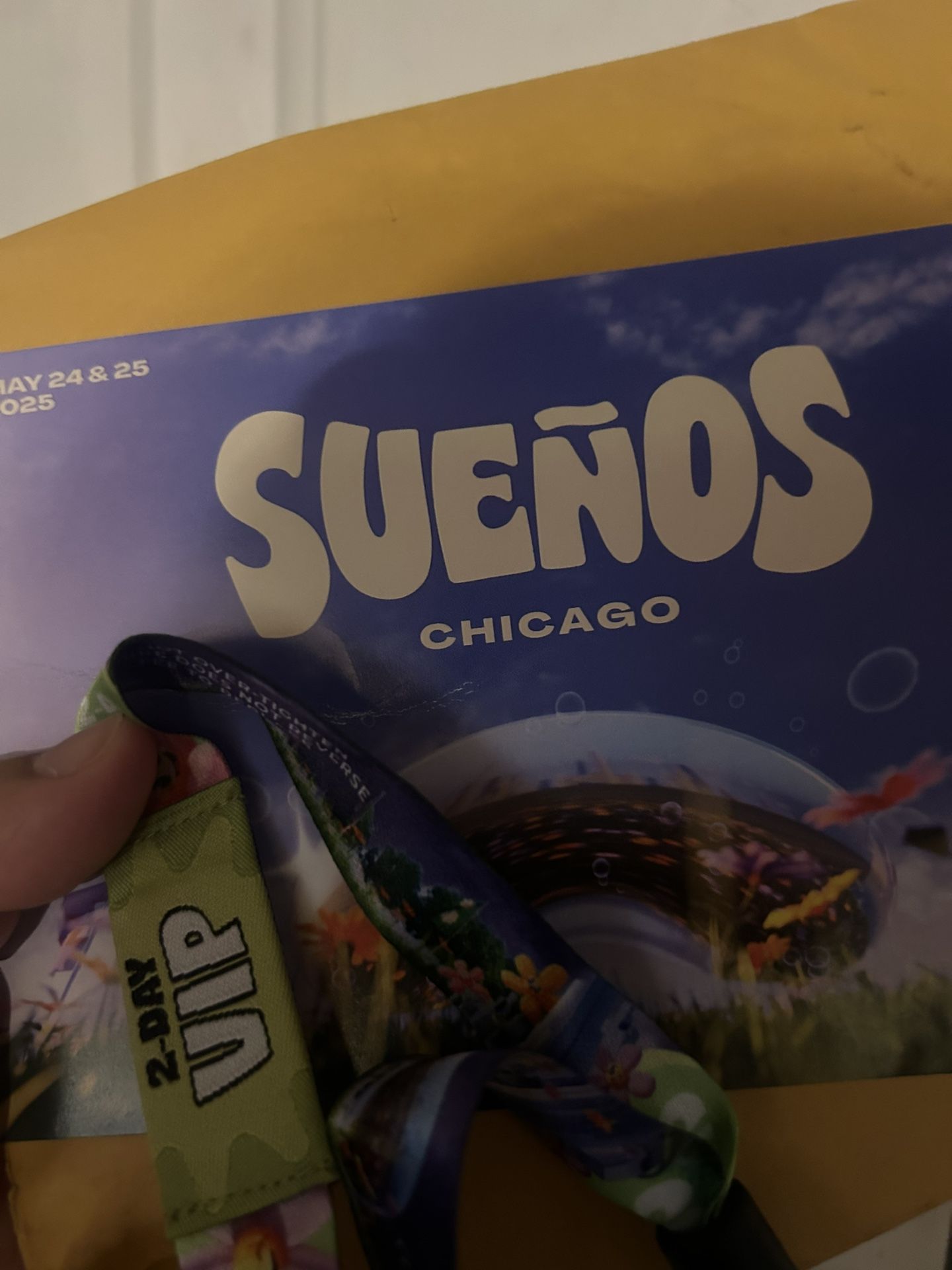 Suenos VIP wristband