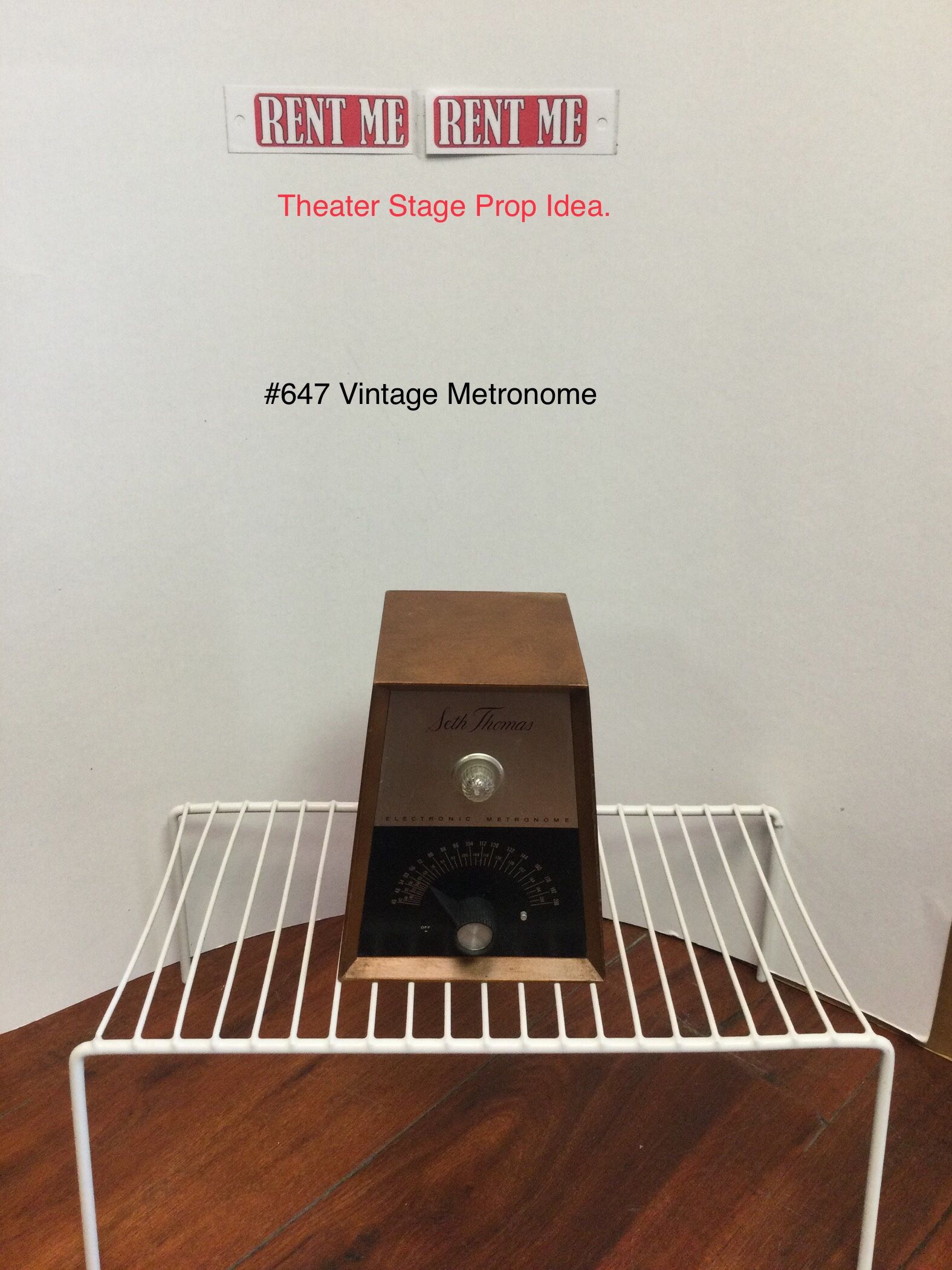 Vintage metronome
