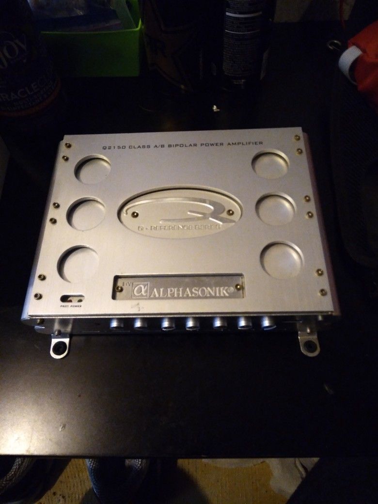 Alphasonik Q2150 Class A/B Bipolar Power Amplifier