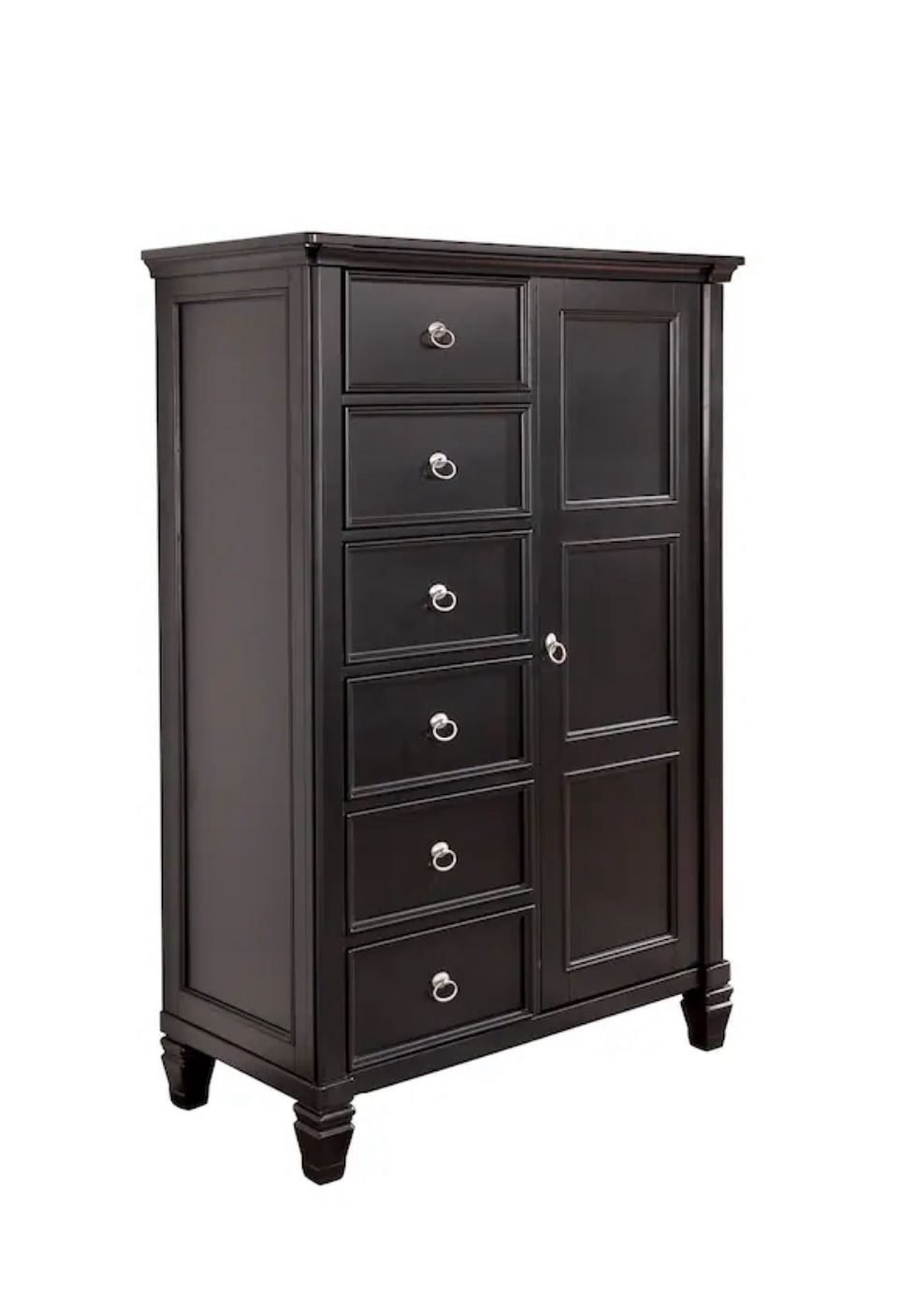 Armoire Large Black Cabinet