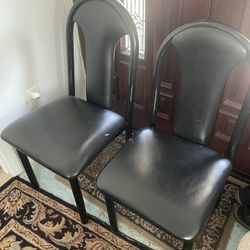 Two Metal Chairs