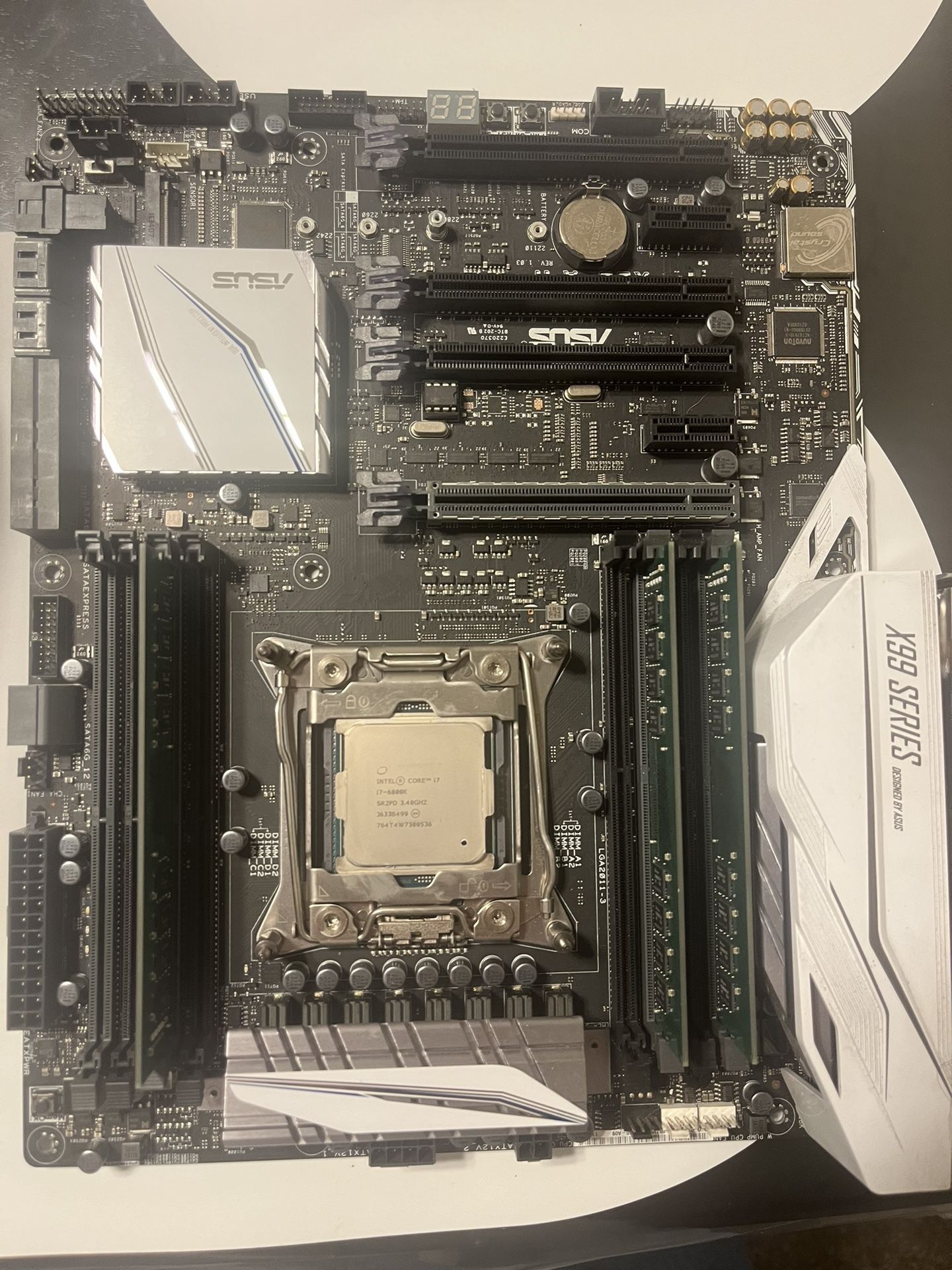 Motherboard  + CPU + Cooler + Ram