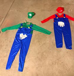 Mario brothers Halloween costume