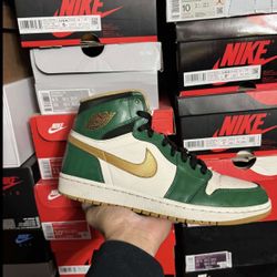 Jordan Celtic 1s size 10 USED But Clean