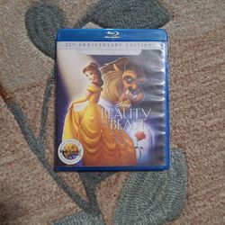 Beauty And The Beast 25th Anniversary Edition Blu Ray Plus DVD