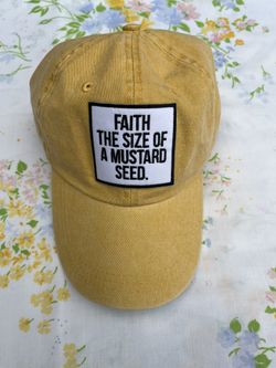 NEW “Faith The Size Of A Mustard Seed” Hat