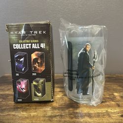 2008 Star Trek Collectable Glasses! 1/4 NERO