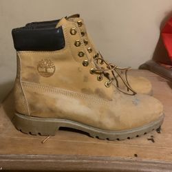 Size 8 1/2 Single Sole Timberlands