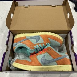 Nike Dunk Low Premium (orange, Emerald Rise)