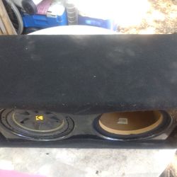 Speaker Box For 2 12s 