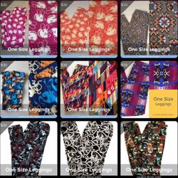 NEW Lot 32 Pair Lularoe Disney Leggings OS