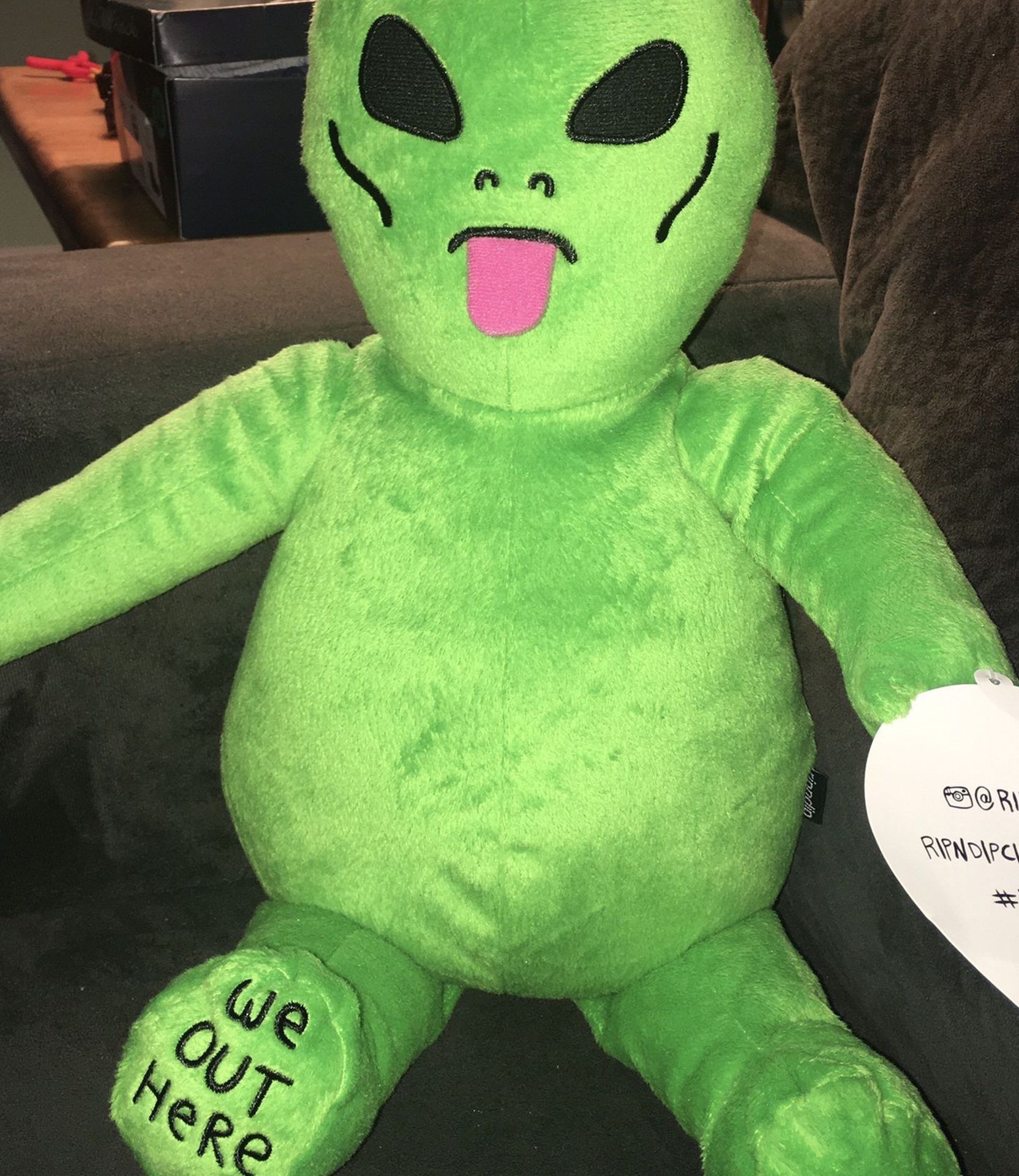 We Out Here Alien Plush 18”