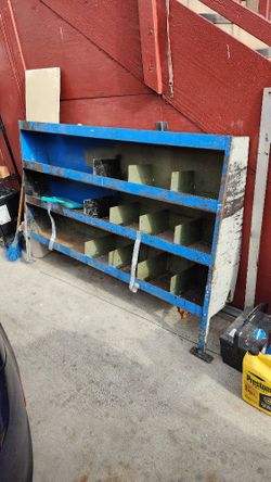 Utility Van Shelf Storage