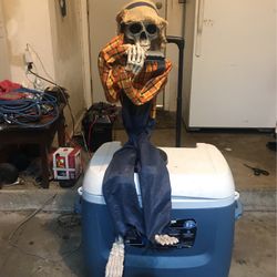 Skeleton Halloween Prop Decoration Ghost Costum 