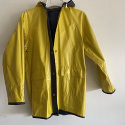 Double-sided raincoat for 10-year-old children