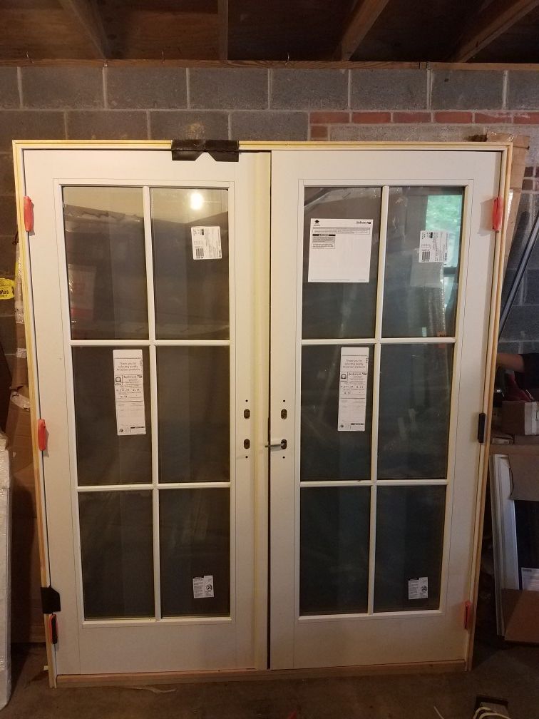 NEW patio door New $2500 French / ANDERSON / FAIRFAX