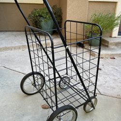 Folding Shoppong Cart Great Condition