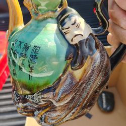 Vintage orientation teapot