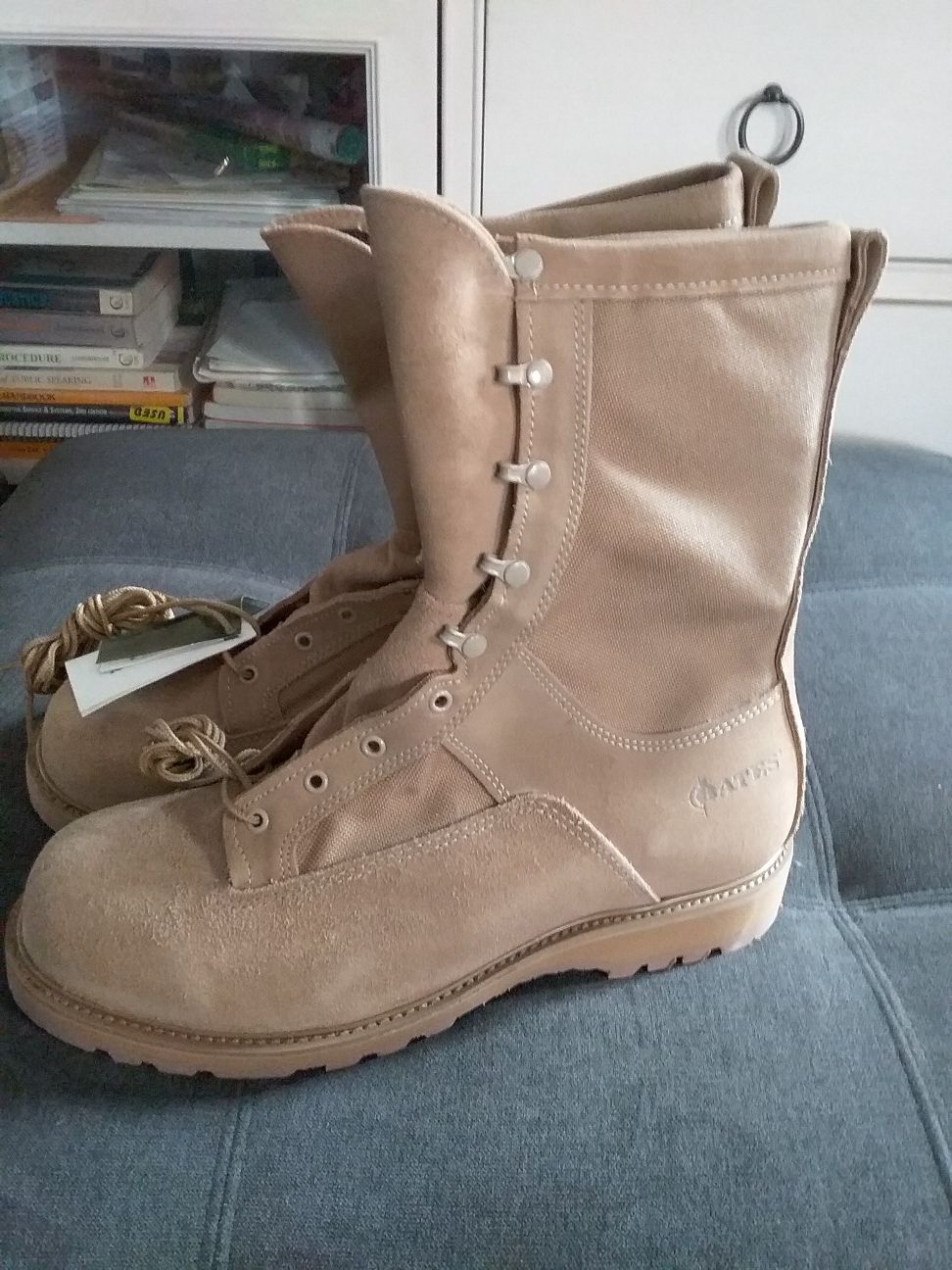 NEW Bates military boots Vibram gore-tex size 14.5xw $85 p/u/Fontana