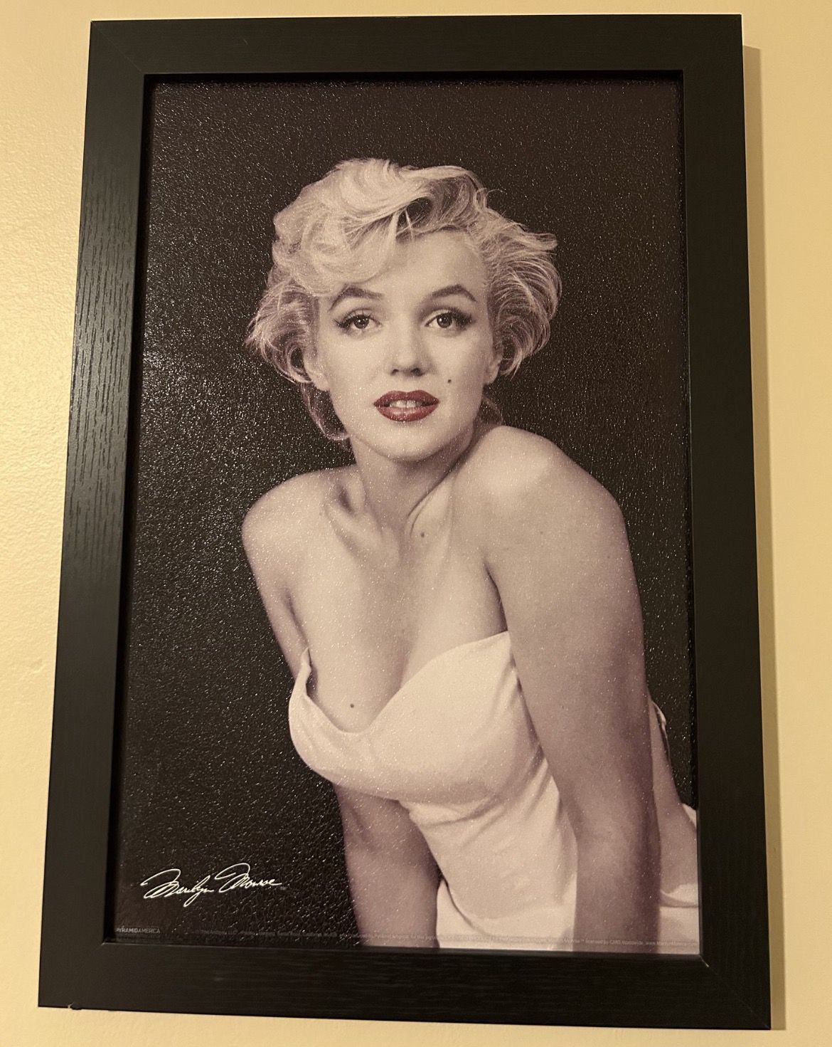 frame posters of Merlin Monroe 2 frame posters of Marilyn Monroe