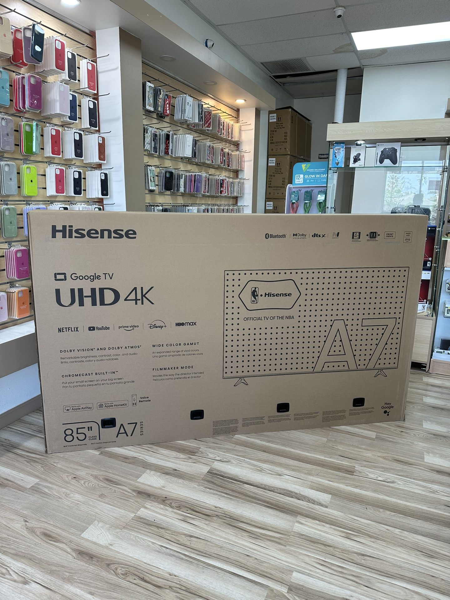 Hisense 85” TV