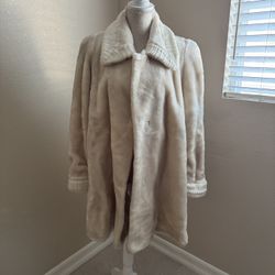 Faux Fur Formal Coat