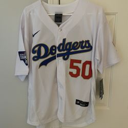 Mookie Betts Dodgers Jersey (Medium)