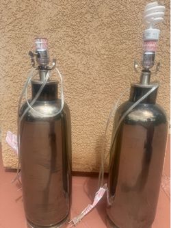 New set of table lamps each $25 set $50 shade individually