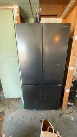 Samsung French Door Refrigerator Black Stainless