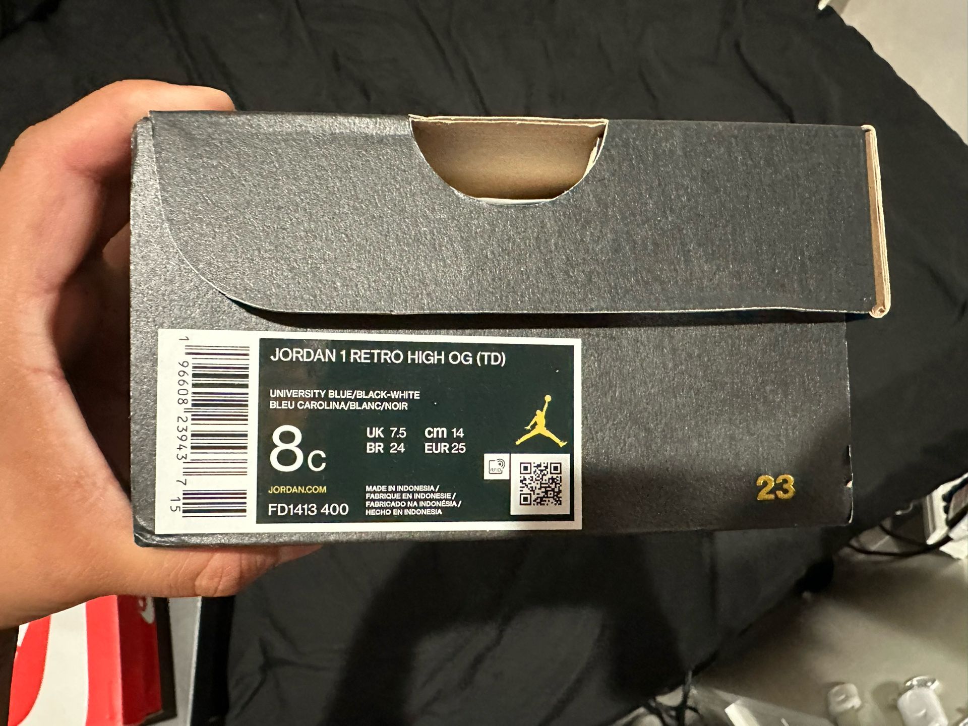 Jordan 1 High University Blue 8c