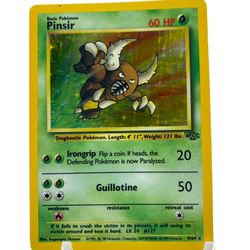 1999 Pokémon Jungle Pinsir-Holo