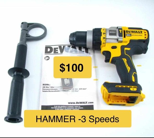 Dewalt Hammer Drill New TOOL ONLY LIMITED STOCK