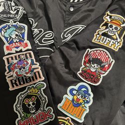 One Piece Black Bomber Jacket