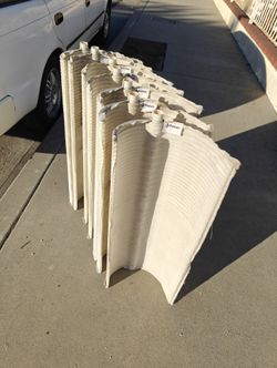 Pentair 7 +1 Pool Filter Grids 30.5x11.5 Used!