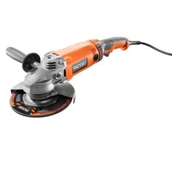 RIDGID 15 Amp Corded 7 in. Twist Handle Angle Grinder=Rid-843