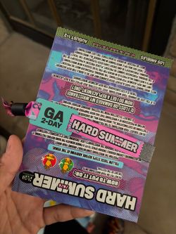 Hard summer 2026 2 day GA