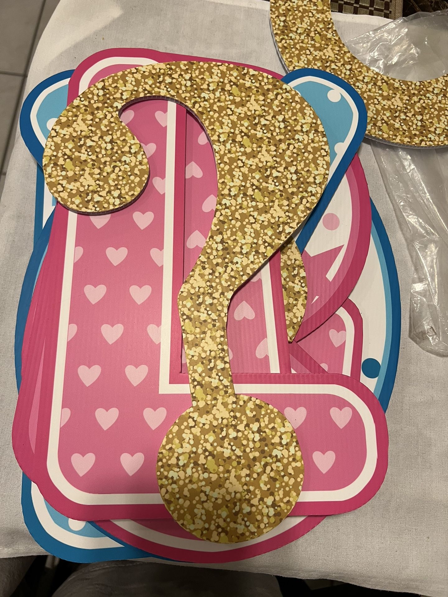 Gender Reveal Decoration 