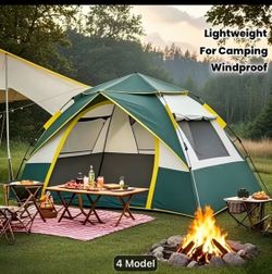 Pop up camping tent